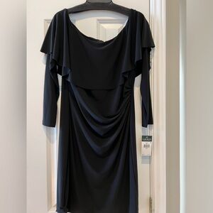 Lauren Black knee length dress
